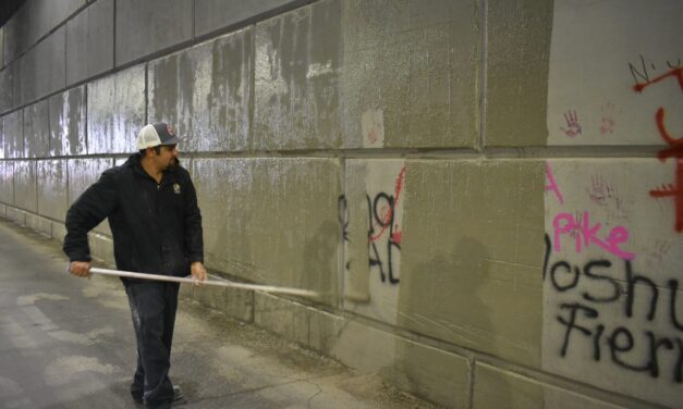 Atiende cuadrilla antigrafiti Centro Histórico