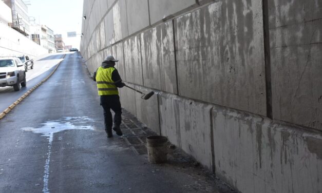 Atiende cuadrilla antigrafiti Centro Histórico