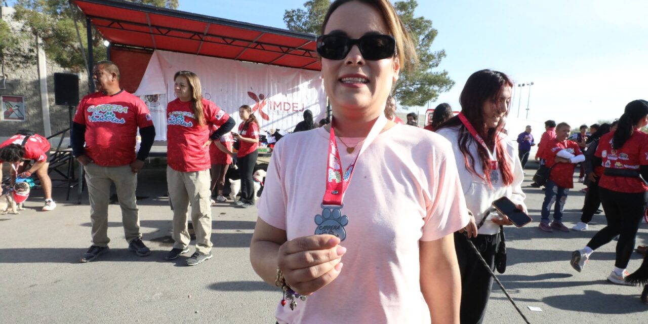 Participan cerca de 350 perritos en Segunda Carrera con Mascotas