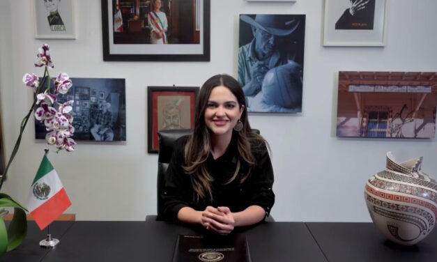 Andrea Chávez expone la otra cara del tercer informe de Maru Campos