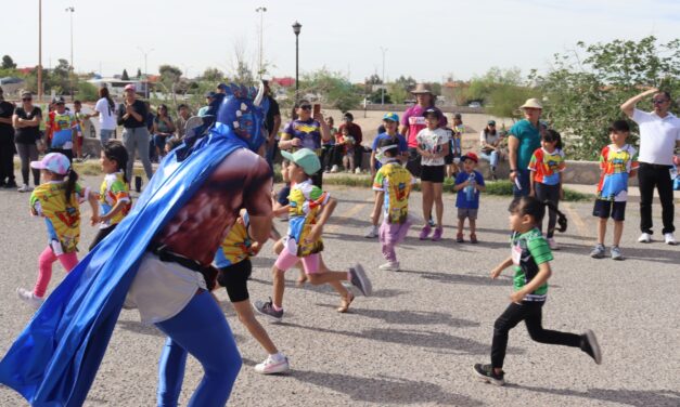 Con éxito concluye la primera carrera del Circuito Atlético Infantil Súper Héroes Run 2025