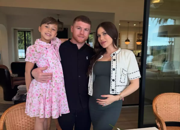 Canelo Álvarez y Fernanda Gómez esperan su segunda hija