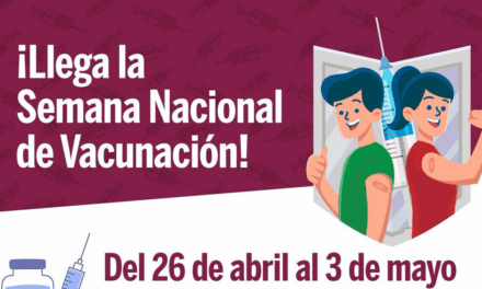 Gobierno Municipal se suma a la Semana Nacional de Vacunación