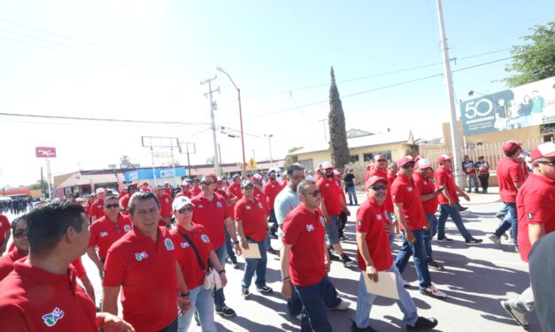Se llevó a cabo el desfile del Día del Trabajo organizado por la CTM