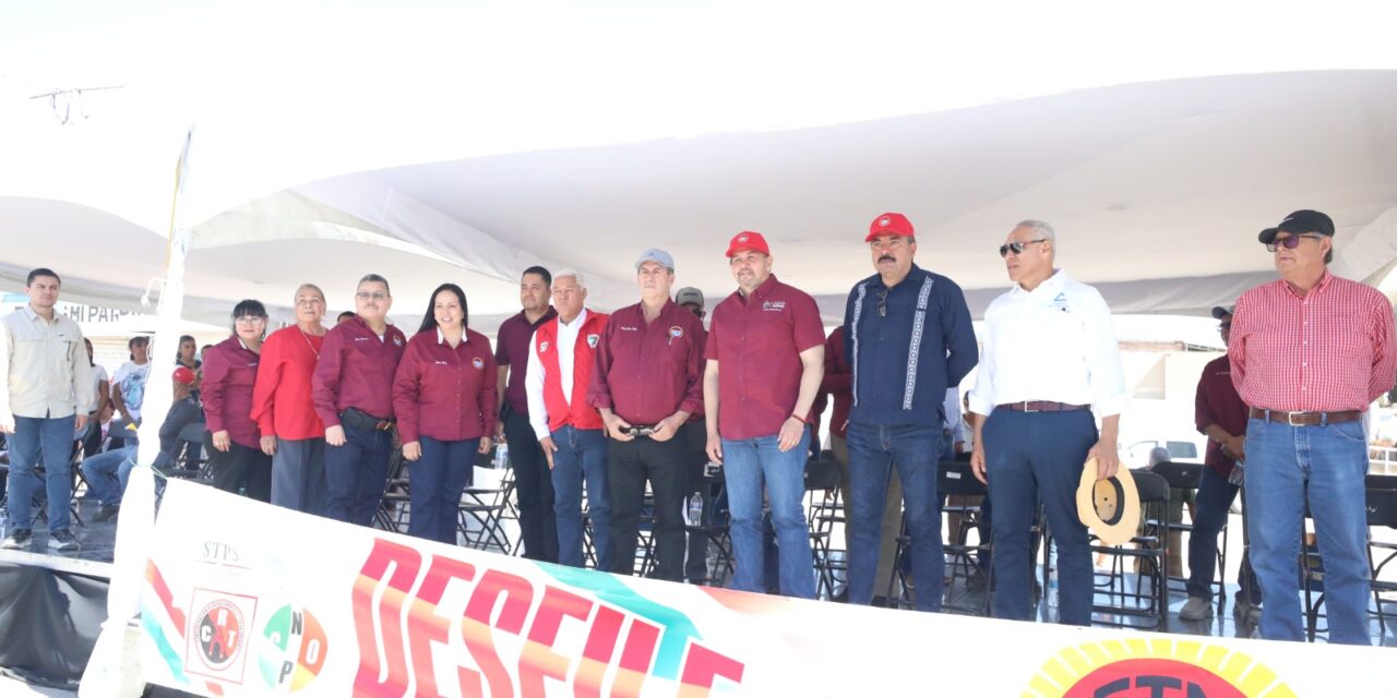 Se llevó a cabo el desfile del Día del Trabajo organizado por la CTM