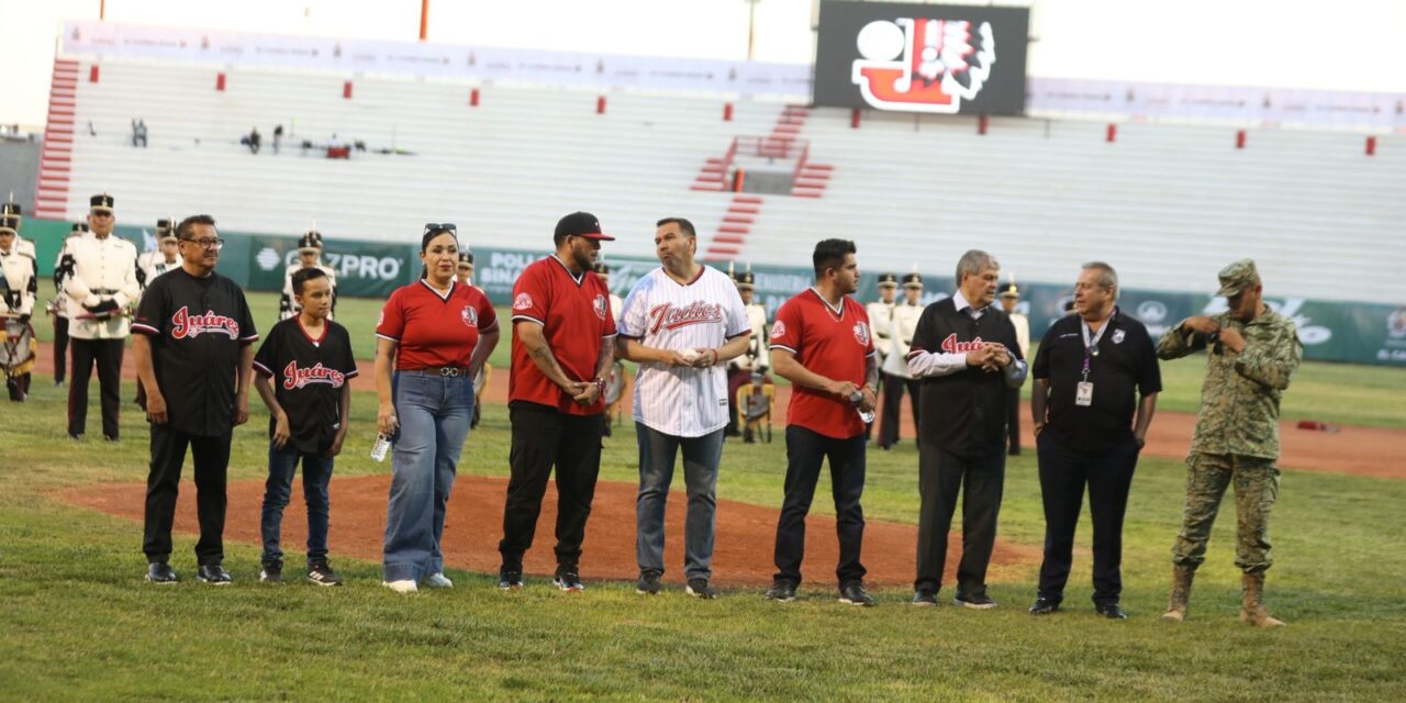 Inauguración de la Temporada 2025 de la Liga Estatal de Béisbol