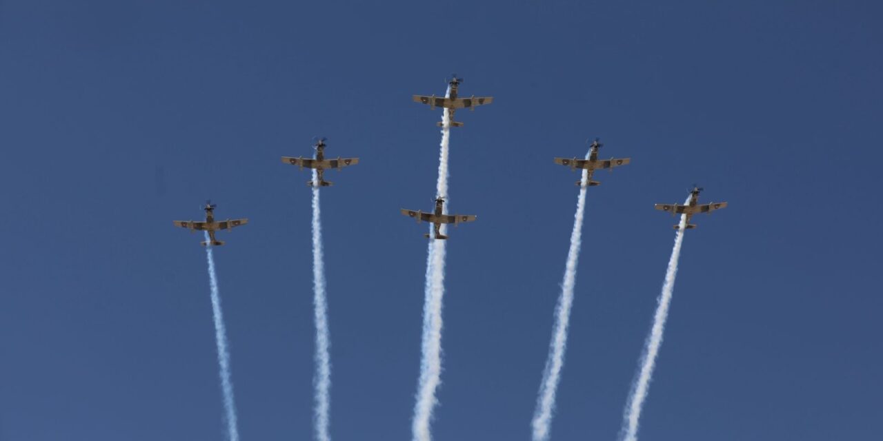 Más de 15 mil juarenses disfrutan del evento militar “La Gran Fuerza de México”
