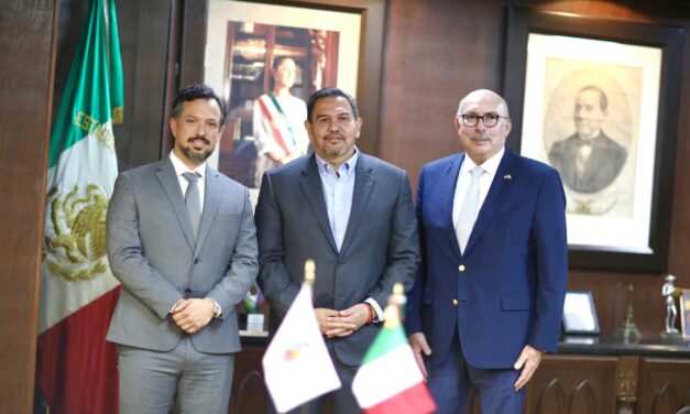 Alcalde Cruz Pérez Cuéllar se reúne con director de New Mexico Border Authority