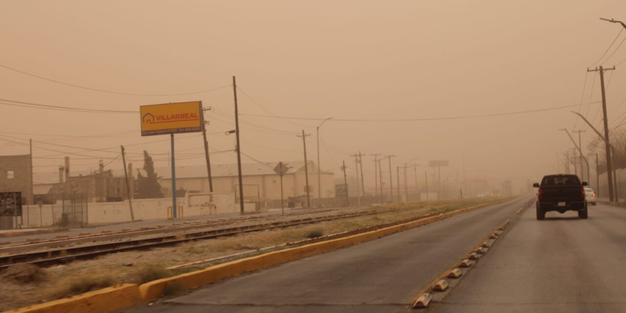 Emiten alerta preventiva por vientos fuertes entre las 3:00 y 7:00 de la tarde