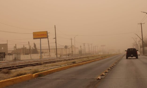 Emiten alerta preventiva por vientos fuertes entre las 3:00 y 7:00 de la tarde