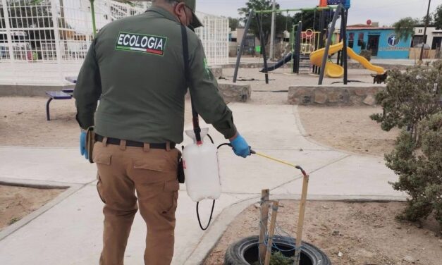 Atiende Ecología 480 viviendas en operativo de fumigación en Urbivilla del Prado