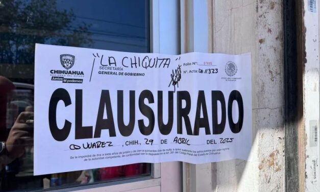 Gobernación Estatal clausura 23 establecimientos durante la última semana