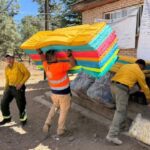 Refuerza Protección Civil a brigadistas forestales en Madera con equipo e insumos