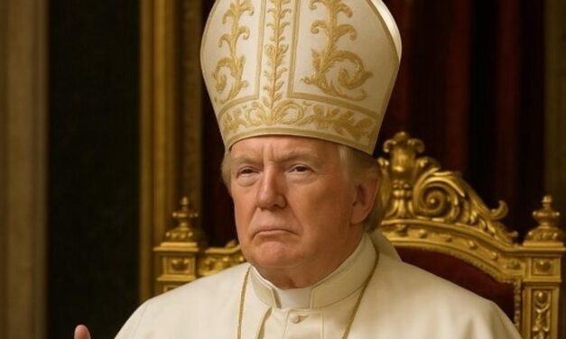 Trump se presenta como papa en imagen generada por IA y genera polémica durante cónclave vaticano
