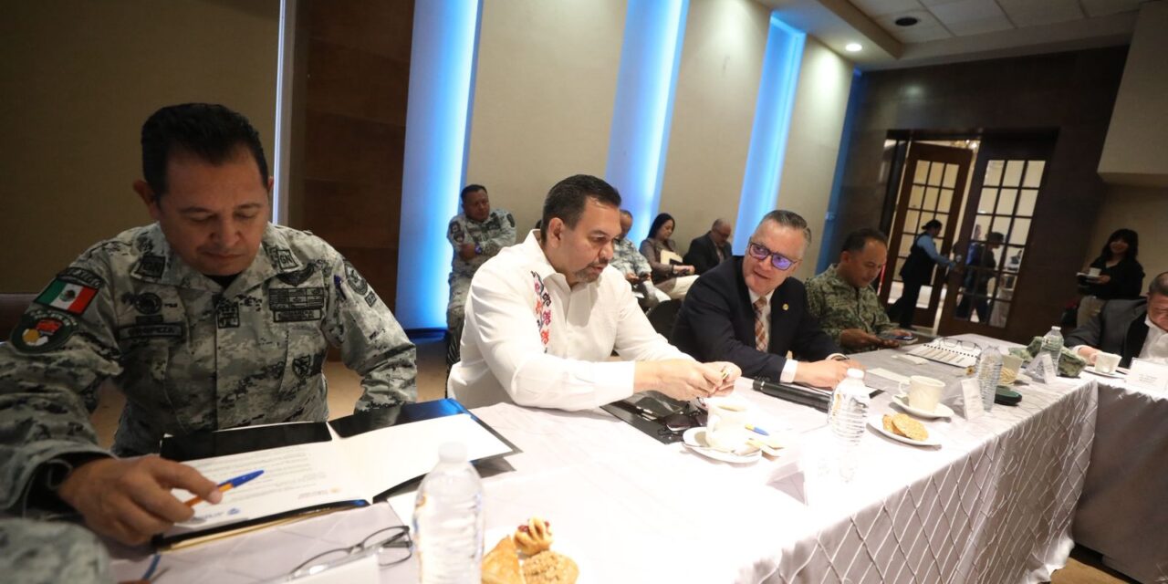 Autoridades federales, estatales y municipales encabezan reunión de seguridad en Ciudad Juárez