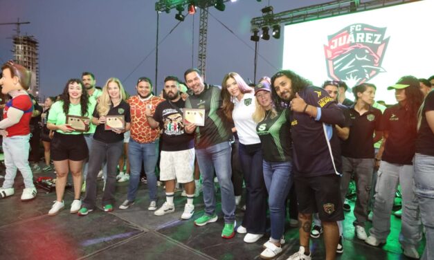 Celebran 10 años del FC Bravos con fiesta y reconocimiento a la afición juarense