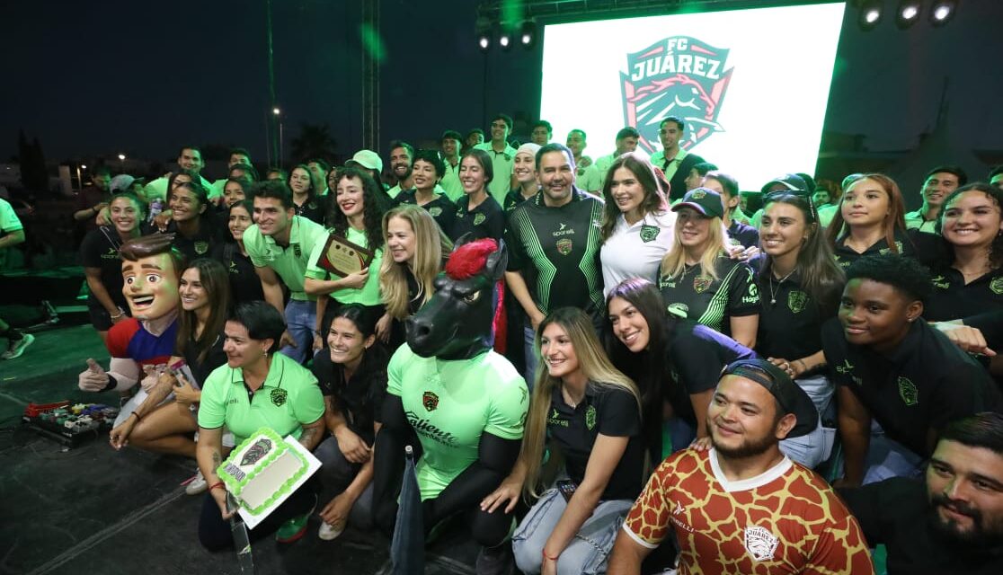 Celebran 10 años del FC Bravos con fiesta y reconocimiento a la afición juarense