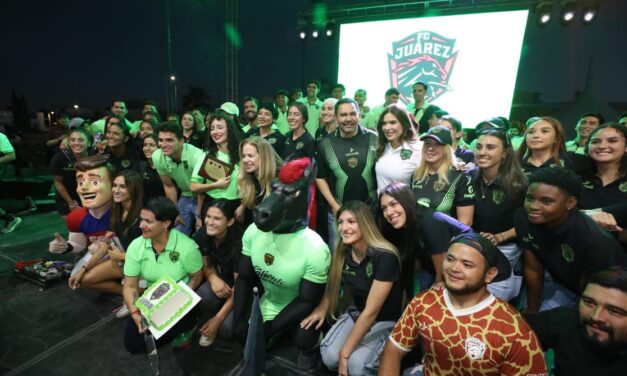 Celebran 10 años del FC Bravos con fiesta y reconocimiento a la afición juarense