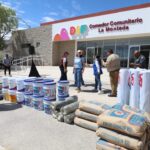 Entregan apoyos a 100 familias afectadas por lluvias en Ciudad Juárez