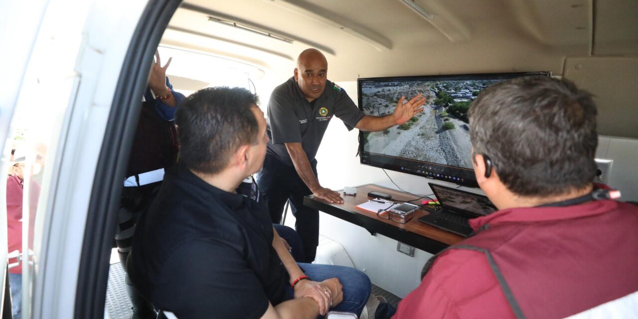 Autoridades supervisan diques en Ciudad Juárez para prevenir futuras inundaciones