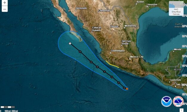 ¡Se avecina “Flossie”! Depresión tropical podría convertirse en huracán frente a costas del Pacífico