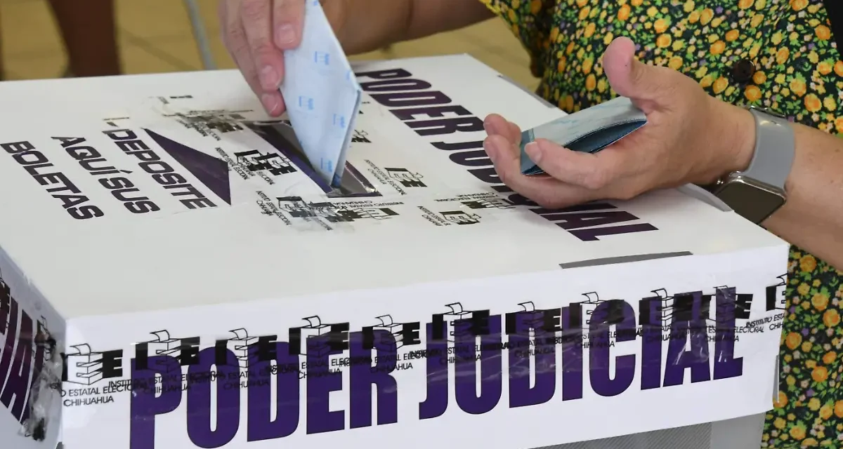 Baja participación ciudadana en elección extraordinaria del Poder Judicial en Chihuahua