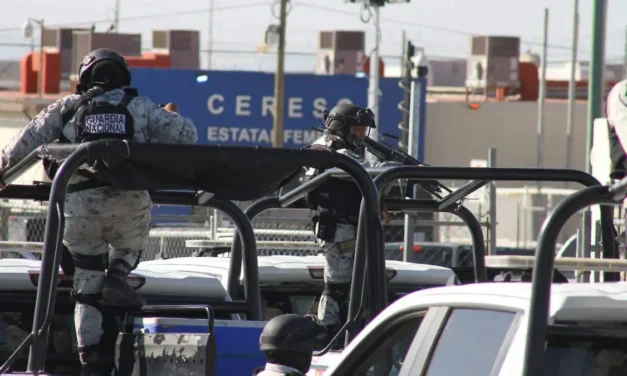 Fuerte operativo en el Cereso No. 3 de Ciudad Juárez; revisan celdas tras recientes hechos de violencia