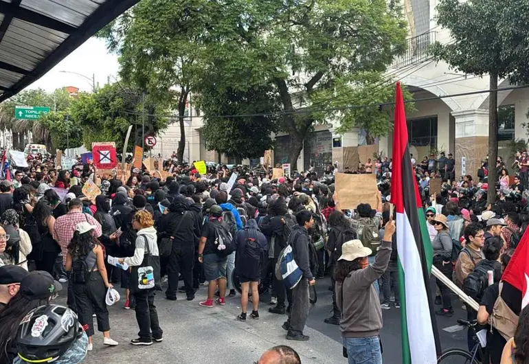Saldo blanco en segunda marcha contra la gentrificación, pese a actos vandálicos en CU