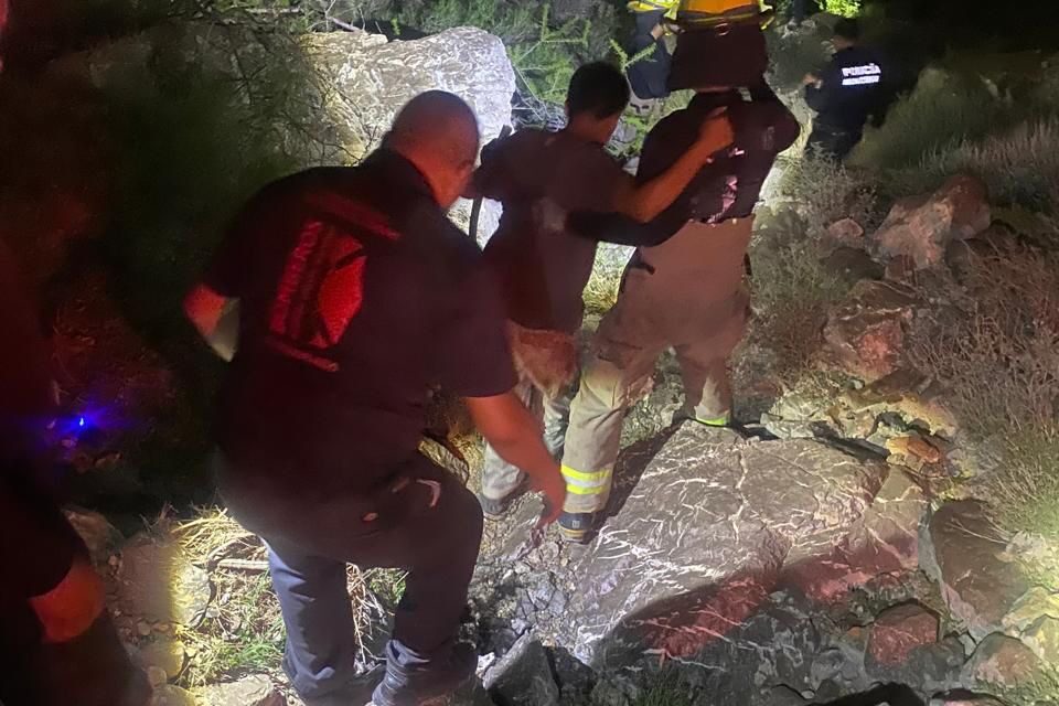 Subieron a explorar el Cerro del Muerto… y terminaron siendo rescatados de emergencia