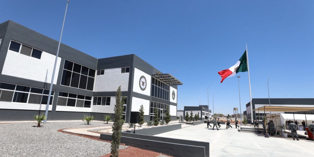 Inauguran nuevas instalaciones de la Guardia Nacional en Ciudad Juárez