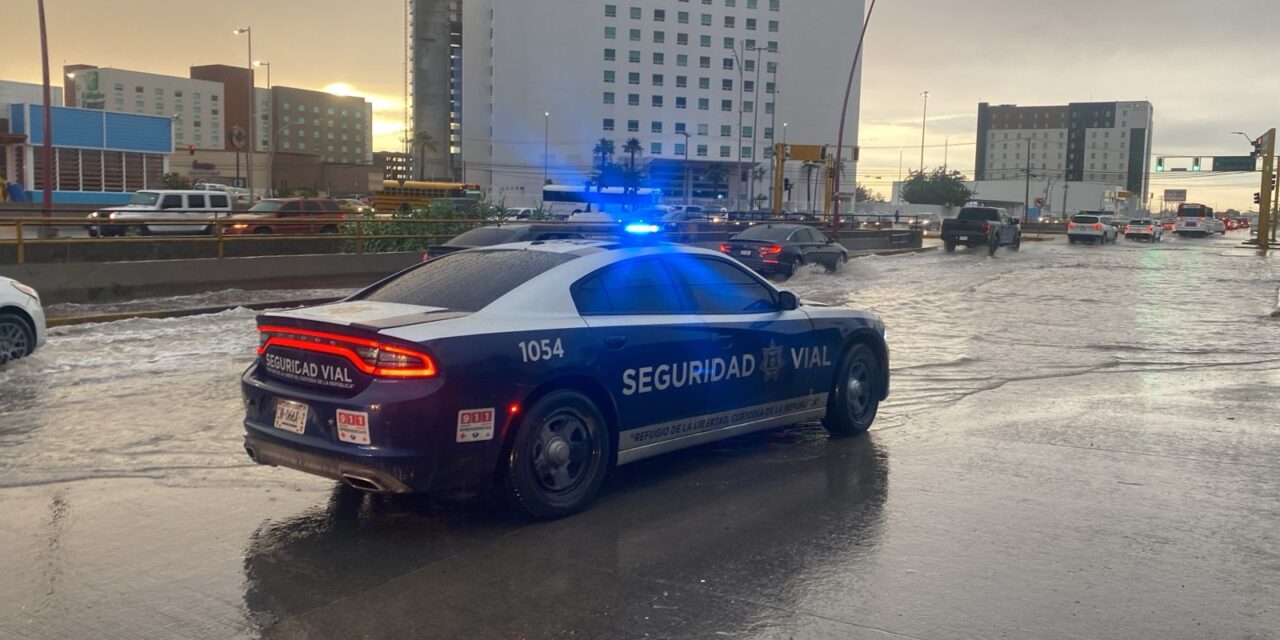 La Coordinación General de Seguridad Vial informa sobre cruces y pasos a desnivel afectados por las lluvias