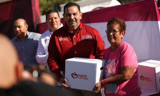 Arranca la entrega de despensas a familias en situación vulnerable