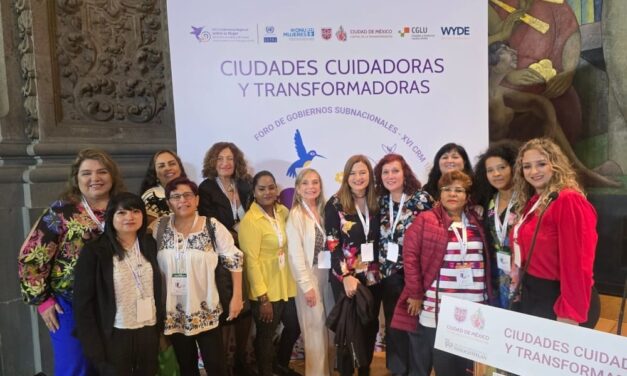 SIPINNA Juárez participa en foro internacional sobre Ciudades Cuidadoras y Transformadoras en CDMX