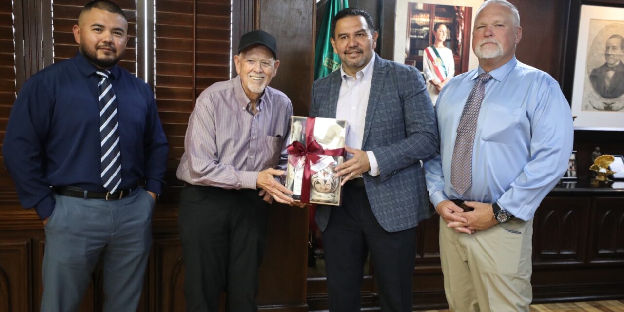 Alcalde de Columbus visita Ciudad Juárez y propone fortalecer la cooperación económica regional