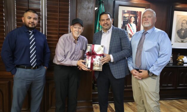 Alcalde de Columbus visita Ciudad Juárez y propone fortalecer la cooperación económica regional