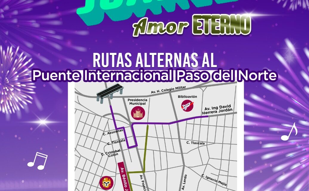 Presentan “Juárez en la Juárez: Amor Eterno”, un evento para reactivar y disfrutar la zona centro
