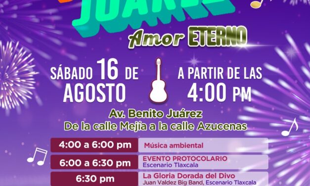 Presentan “Juárez en la Juárez: Amor Eterno”, un evento para reactivar y disfrutar la zona centro