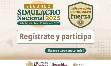 Invitan a participar en el Segundo Simulacro Nacional 2025
