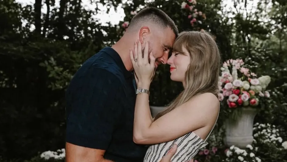 Taylor Swift anuncia su compromiso con Travis Kelce, estrella de la NFL
