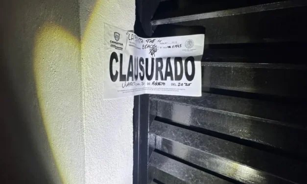 Realiza Gobernación Estatal 282 inspecciones y clausura 9 establecimientos durante la última semana