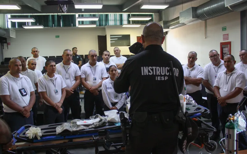 Capacita SSPE a agentes en la atención de emergencias por sobredosis de fentanilo