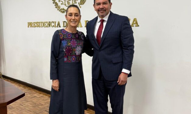 Pérez Cuéllar participa en mesa de seguridad encabezada por la presidenta Claudia Sheinbaum