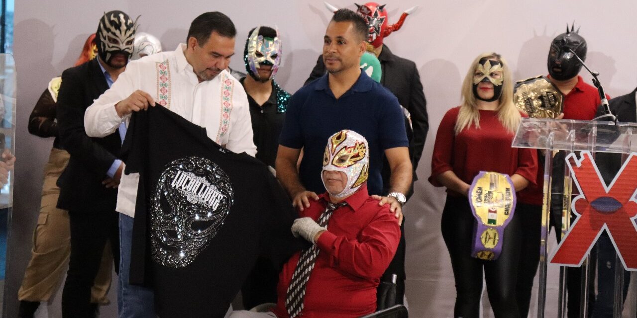 (VIDEO) Presentan el Cuarto Festival de Lucha Libre en Ciudad Juárez