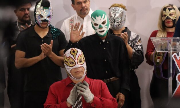 (VIDEO) Presentan el Cuarto Festival de Lucha Libre en Ciudad Juárez