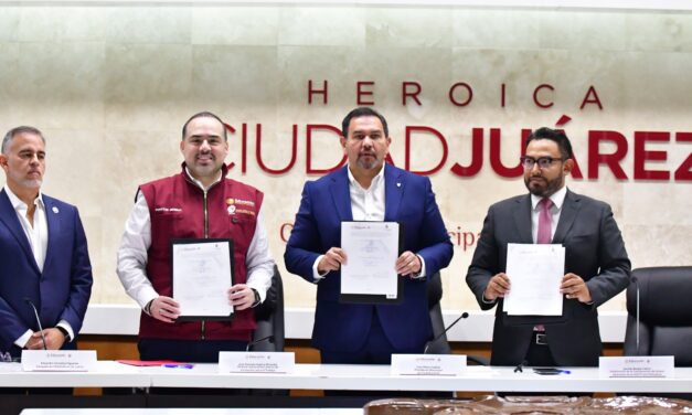 Firman convenio de colaboración CECATI y Municipio