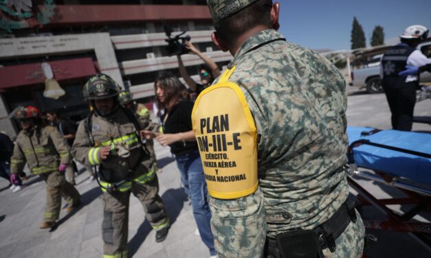 Ciudad Juárez participó en el Segundo Simulacro Nacional 2025