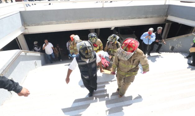 Ciudad Juárez participó en el Segundo Simulacro Nacional 2025