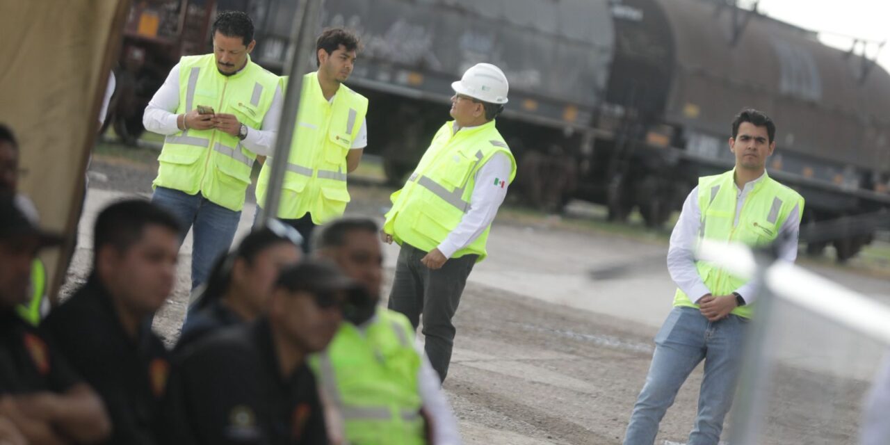 Protección Civil se capacita en seguridad ferroviaria y manejo de materiales peligrosos