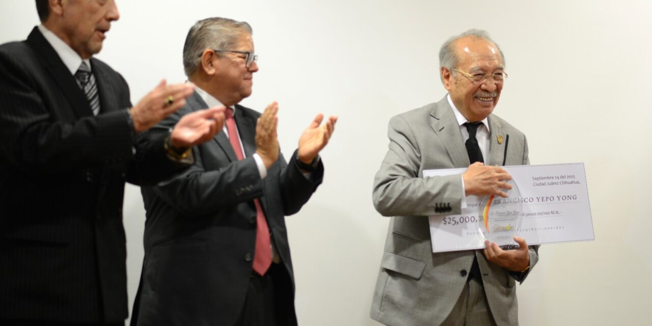 Otorgan “Presea Girasoles Vida Activa 2025” al empresario Francisco Yepo Yong