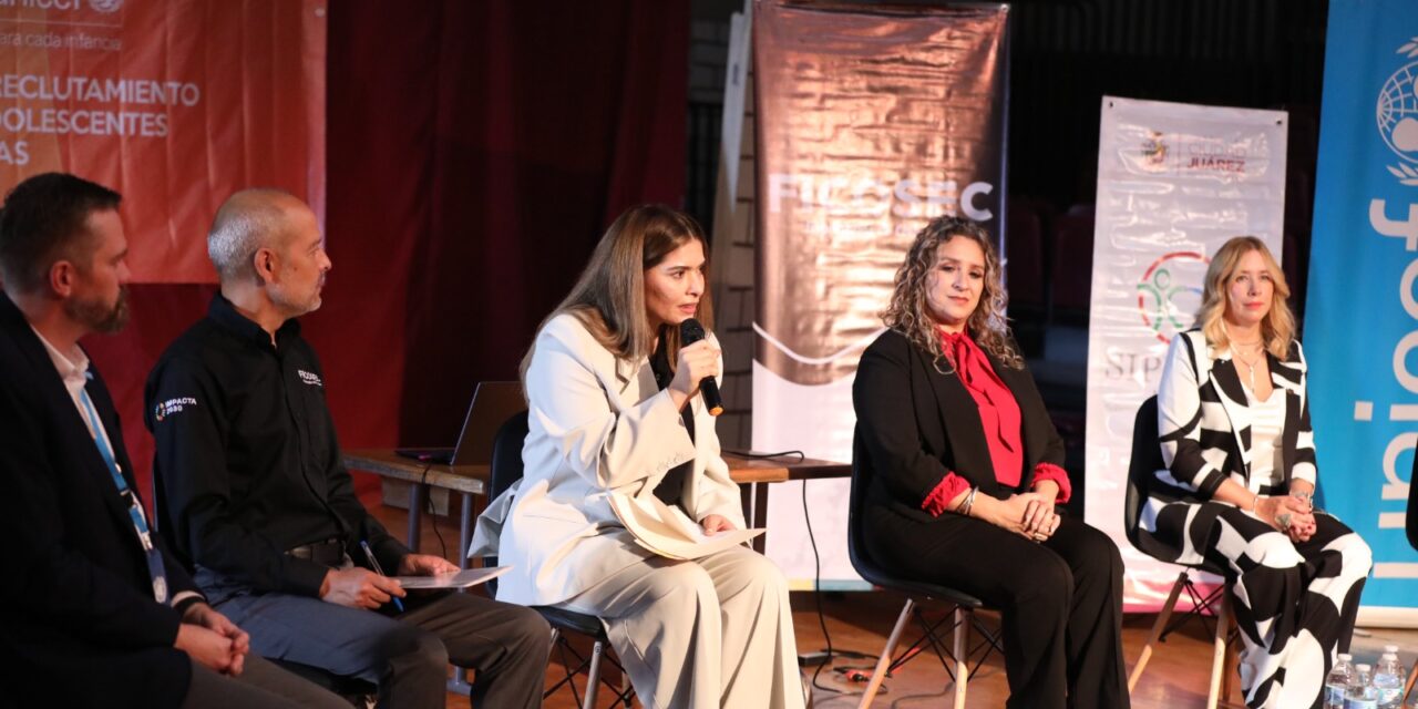 SIPINNA realiza foro para prevenir el reclutamiento de niñas, niños y adolescentes en actividades delictivas
